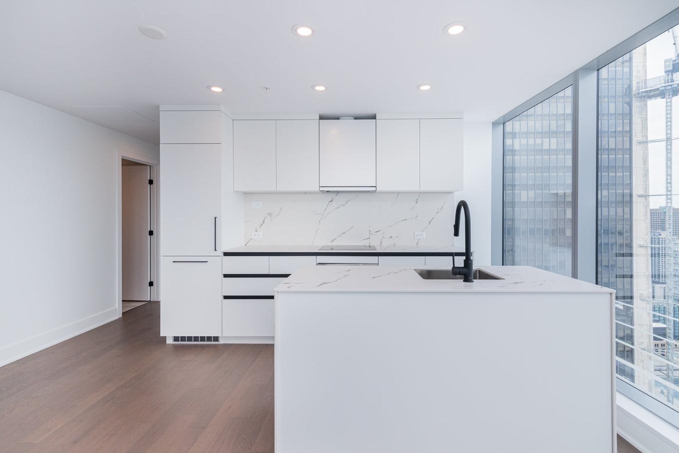 Kitchen - 1904-720 Rue St-Jacques, Montréal (Ville-Marie), QC - Indoor Photo Showing Kitchen