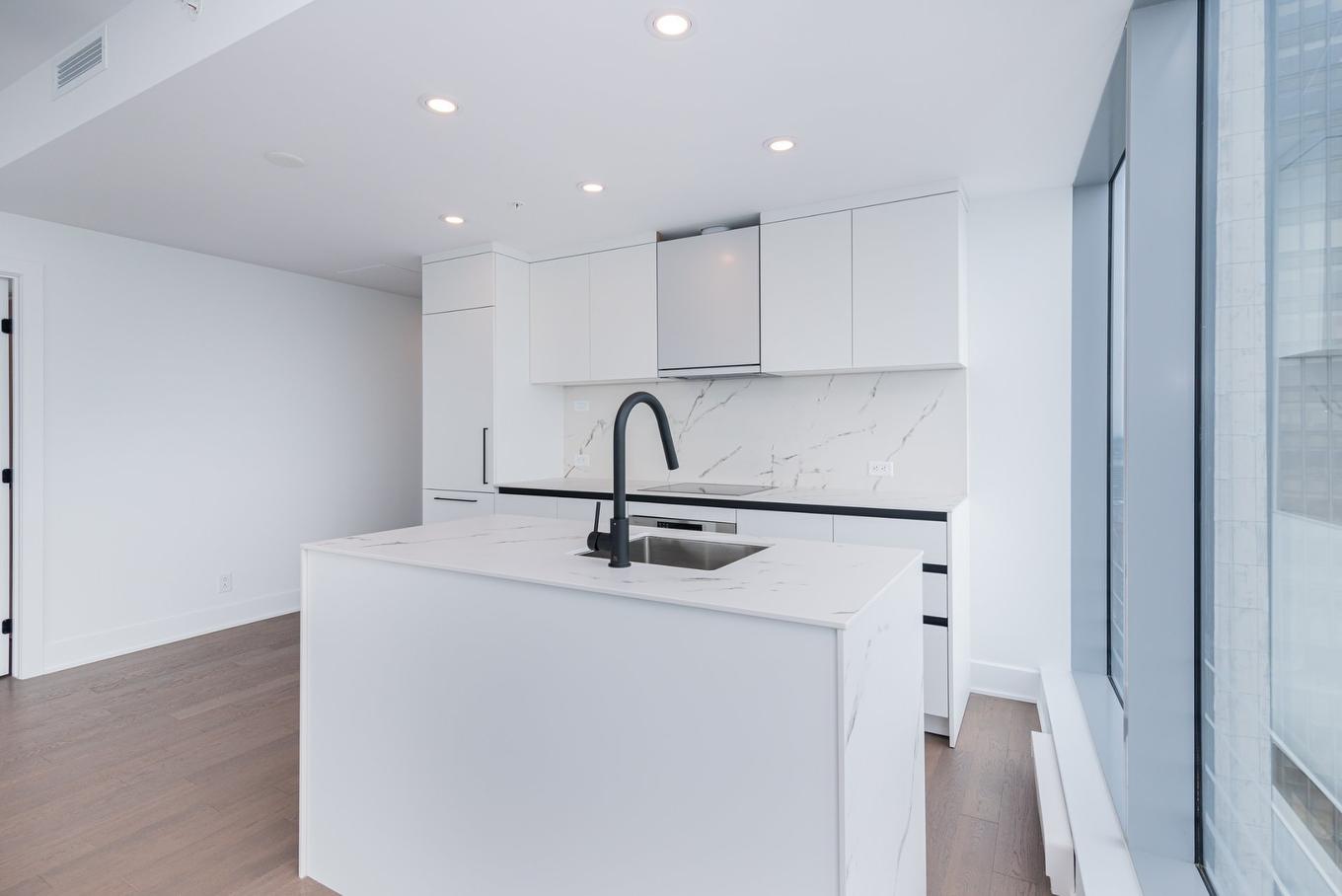 Kitchen - 1904-720 Rue St-Jacques, Montréal (Ville-Marie), QC - Indoor Photo Showing Kitchen