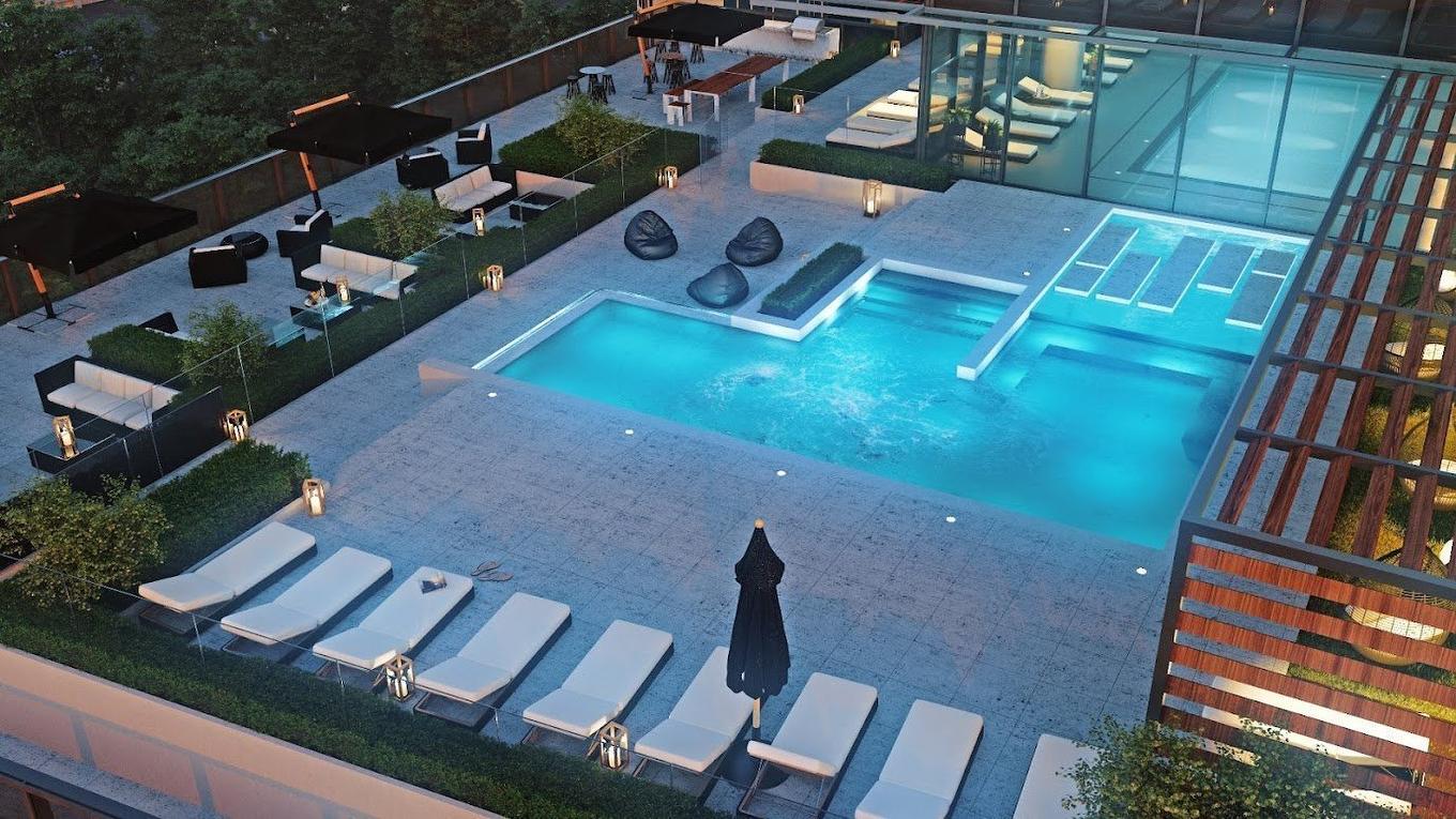 Piscine - 3109-720 Rue St-Jacques, Montréal (Ville-Marie), QC - Outdoor With In Ground Pool