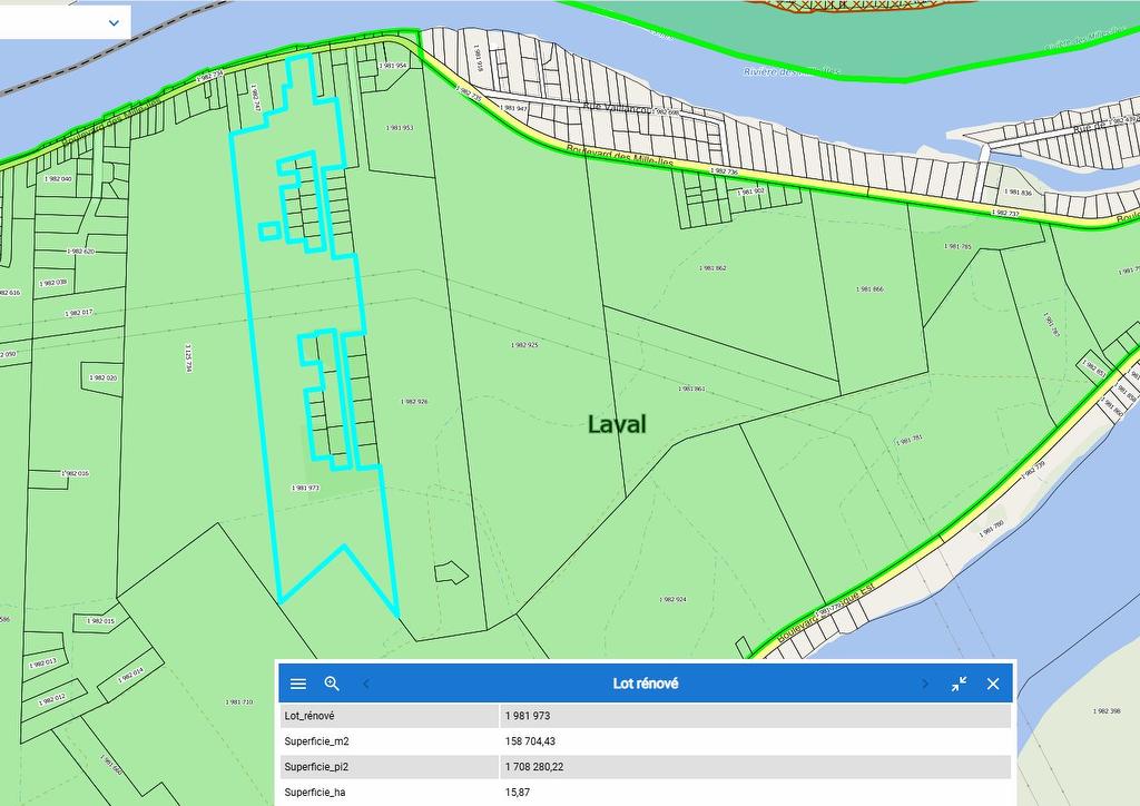 Drawing (sketch) - 9790 Boul. Des Mille-Îles, Laval (Saint-François), QC