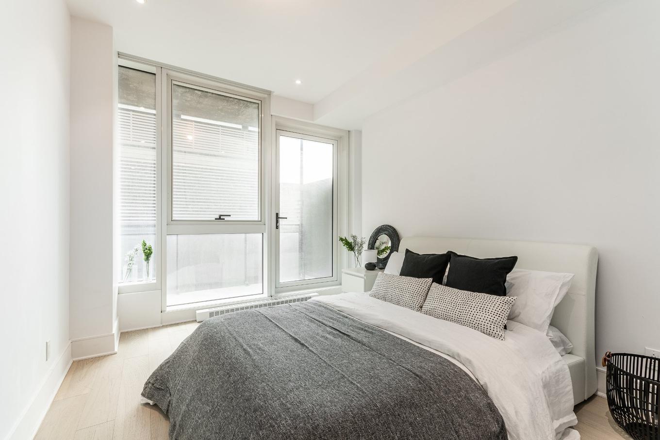 Chambre à coucher principale - 1904-1188 Av. Union, Montréal (Ville-Marie), QC - Indoor Photo Showing Bedroom