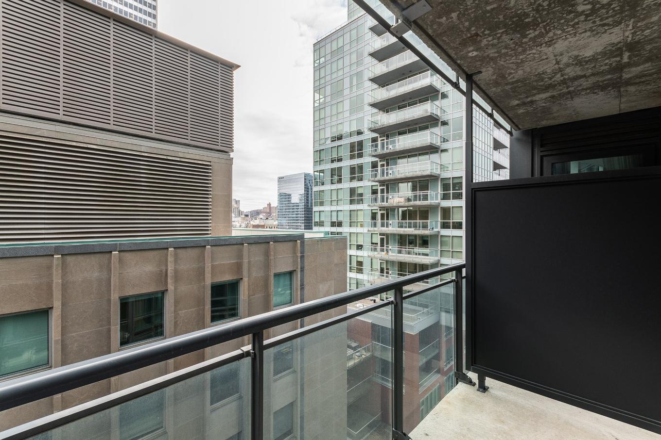 Balcon - 1904-1188 Av. Union, Montréal (Ville-Marie), QC - Outdoor With Balcony