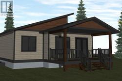 Rendering - back of home -