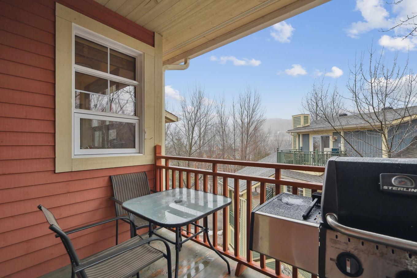 Balcony - 3-223 Ch. Des Quatre-Sommets, Mont-Tremblant, QC - Outdoor With Deck Patio Veranda With Exterior