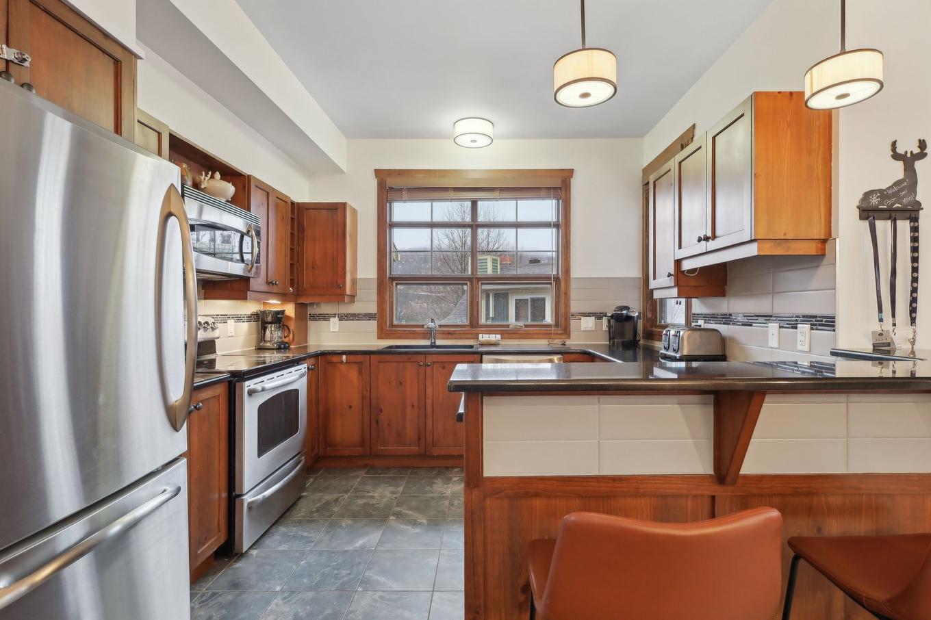 Kitchen - 3-223 Ch. Des Quatre-Sommets, Mont-Tremblant, QC - Indoor Photo Showing Kitchen
