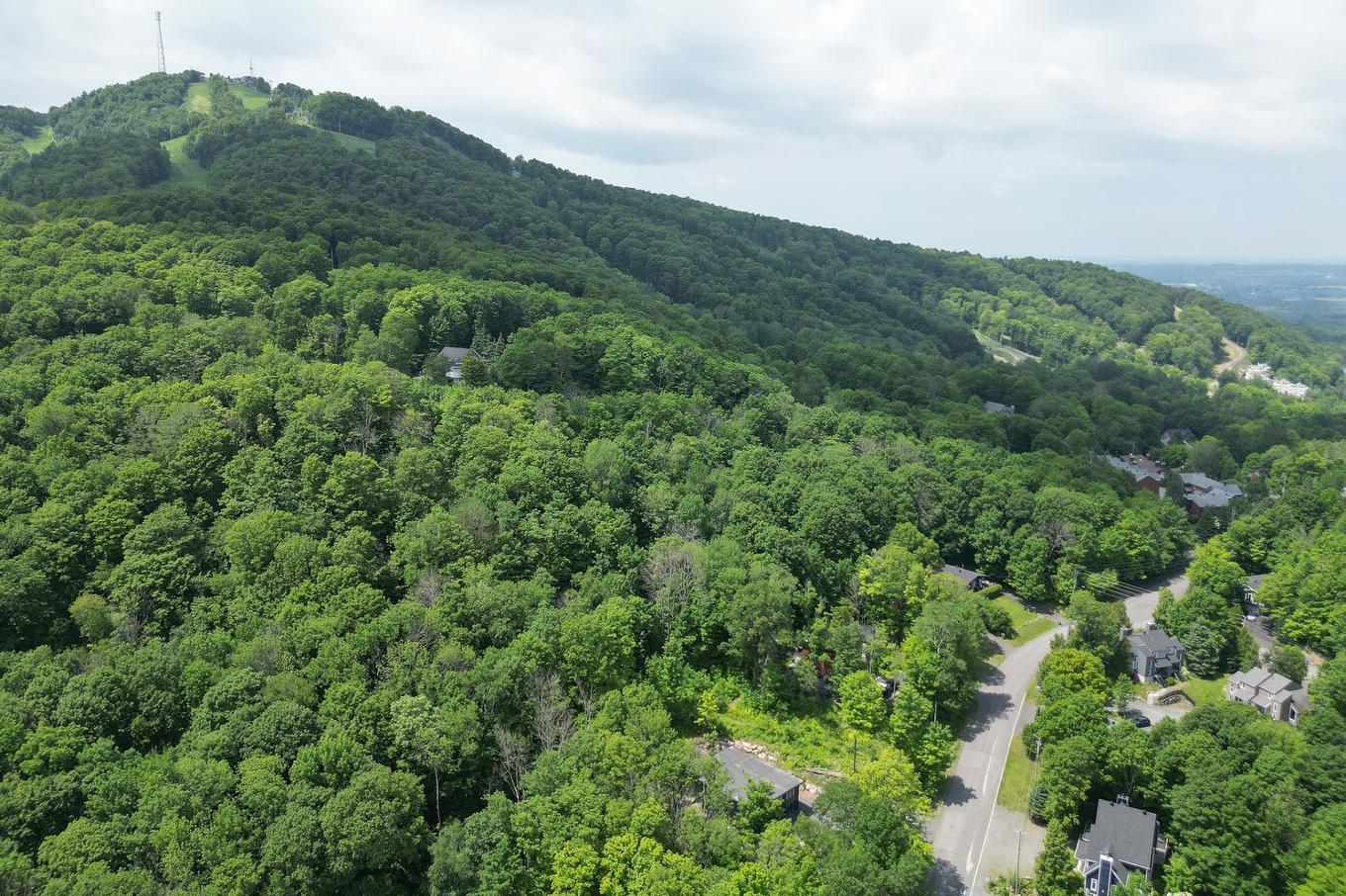 Photo aérienne - 205 Rue Des Deux-Montagnes, Bromont, QC - Outdoor With View