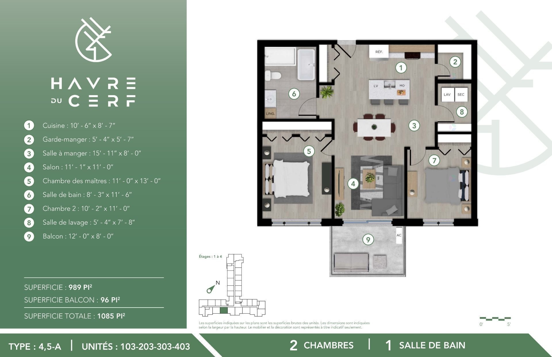 Plan (croquis) - 421-10403 Rue Du Cerf, Mirabel, QC - Other