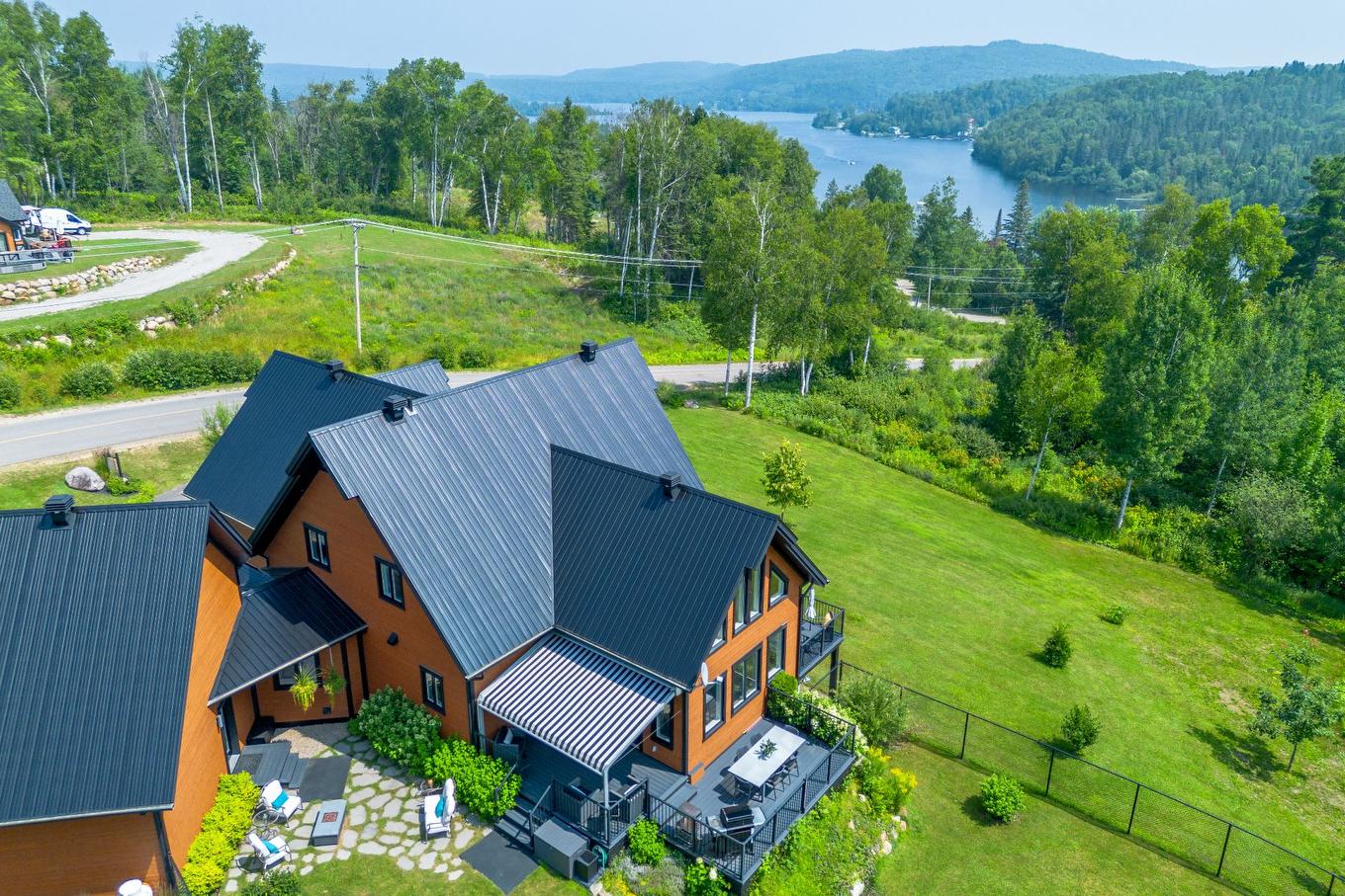 Photo aérienne - 521 Rue Vic, Saint-Michel-Des-Saints, QC - Outdoor With View