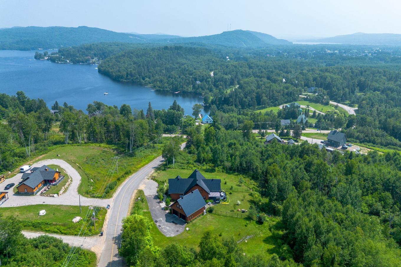 Photo aérienne - 521 Rue Vic, Saint-Michel-Des-Saints, QC - Outdoor With Body Of Water With View