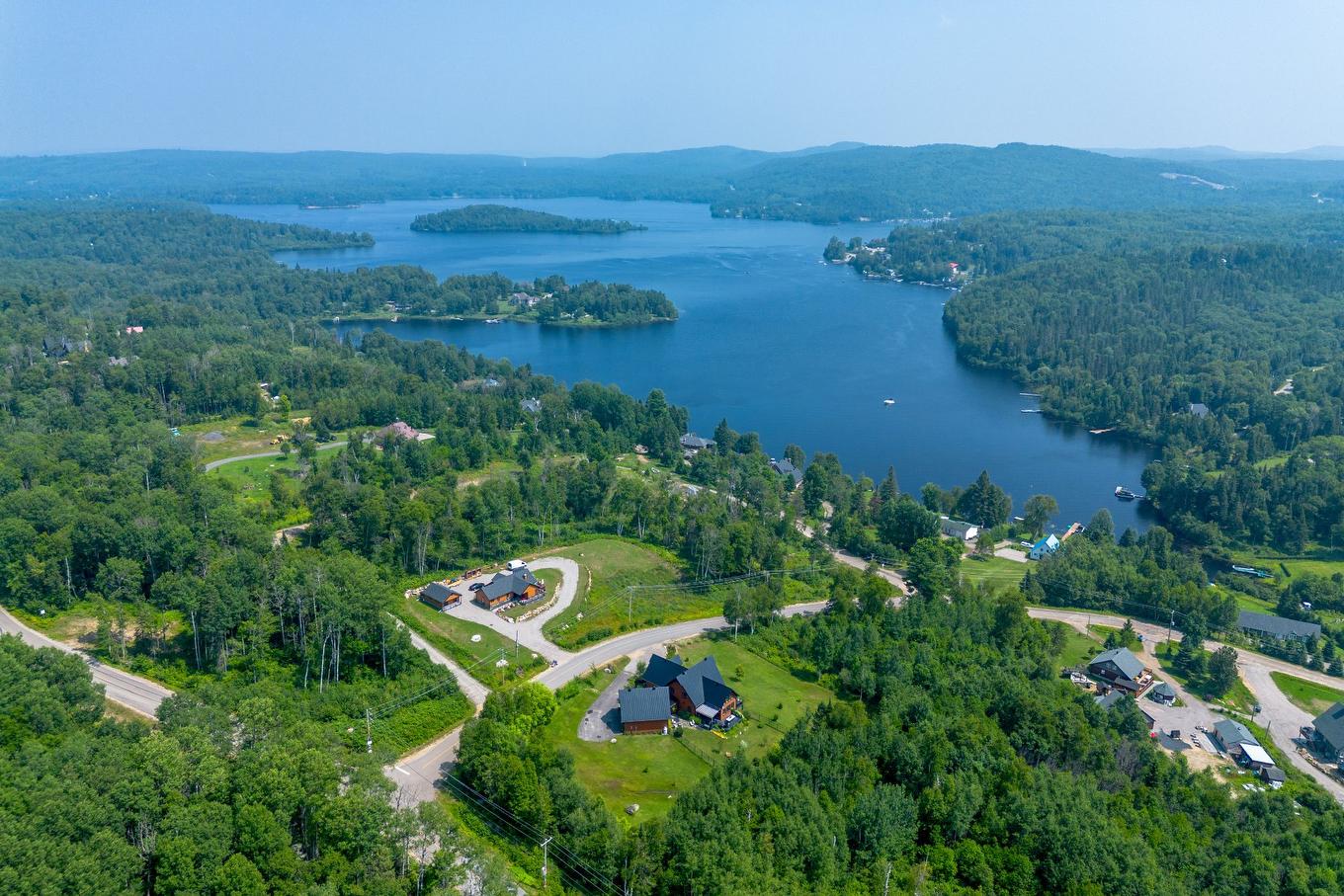 Photo aérienne - 521 Rue Vic, Saint-Michel-Des-Saints, QC - Outdoor With Body Of Water With View