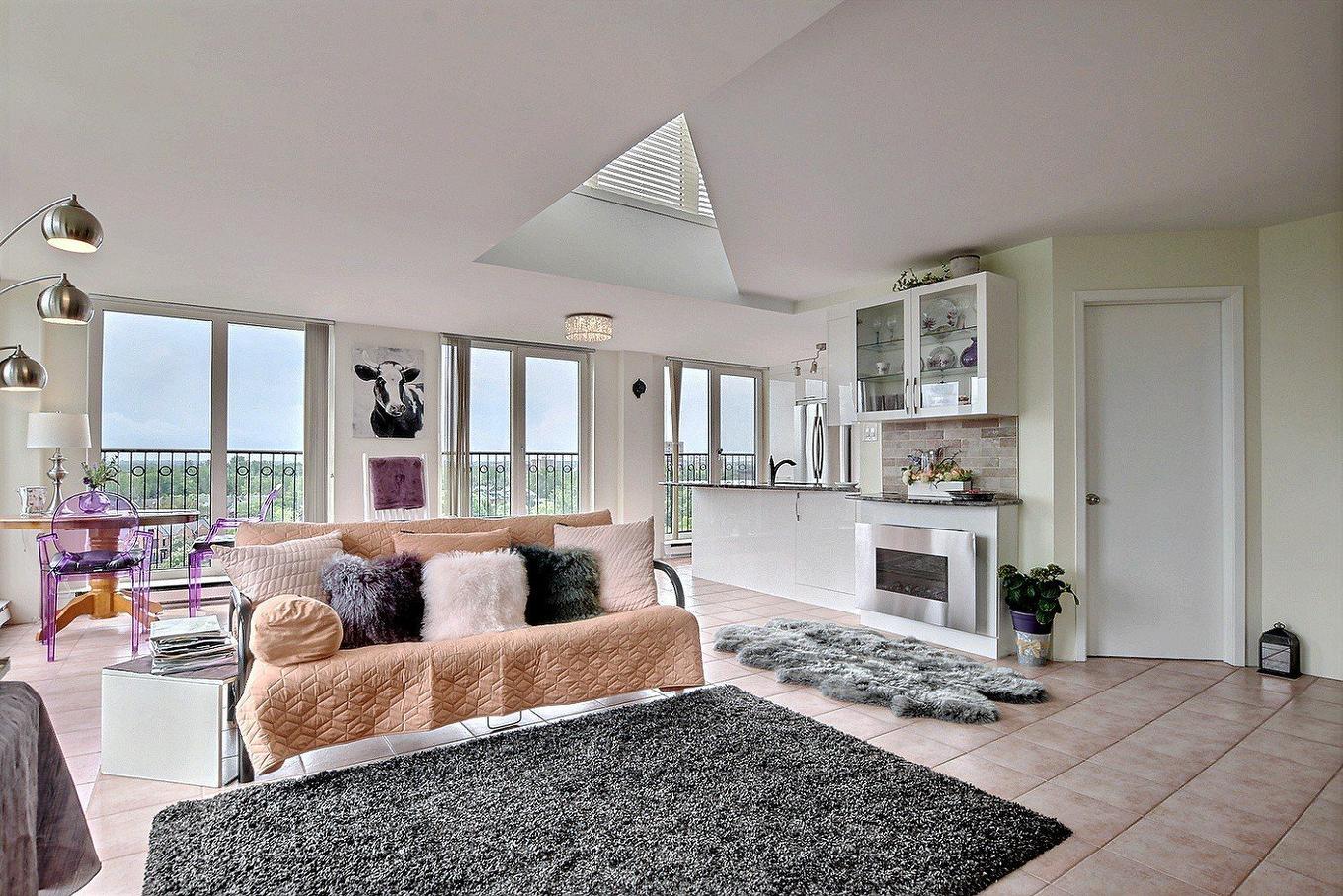 Vue d'ensemble - 820-760 Ch. Marie-Le Ber, Montréal (Verdun/Île-Des-Soeurs), QC - Indoor Photo Showing Living Room