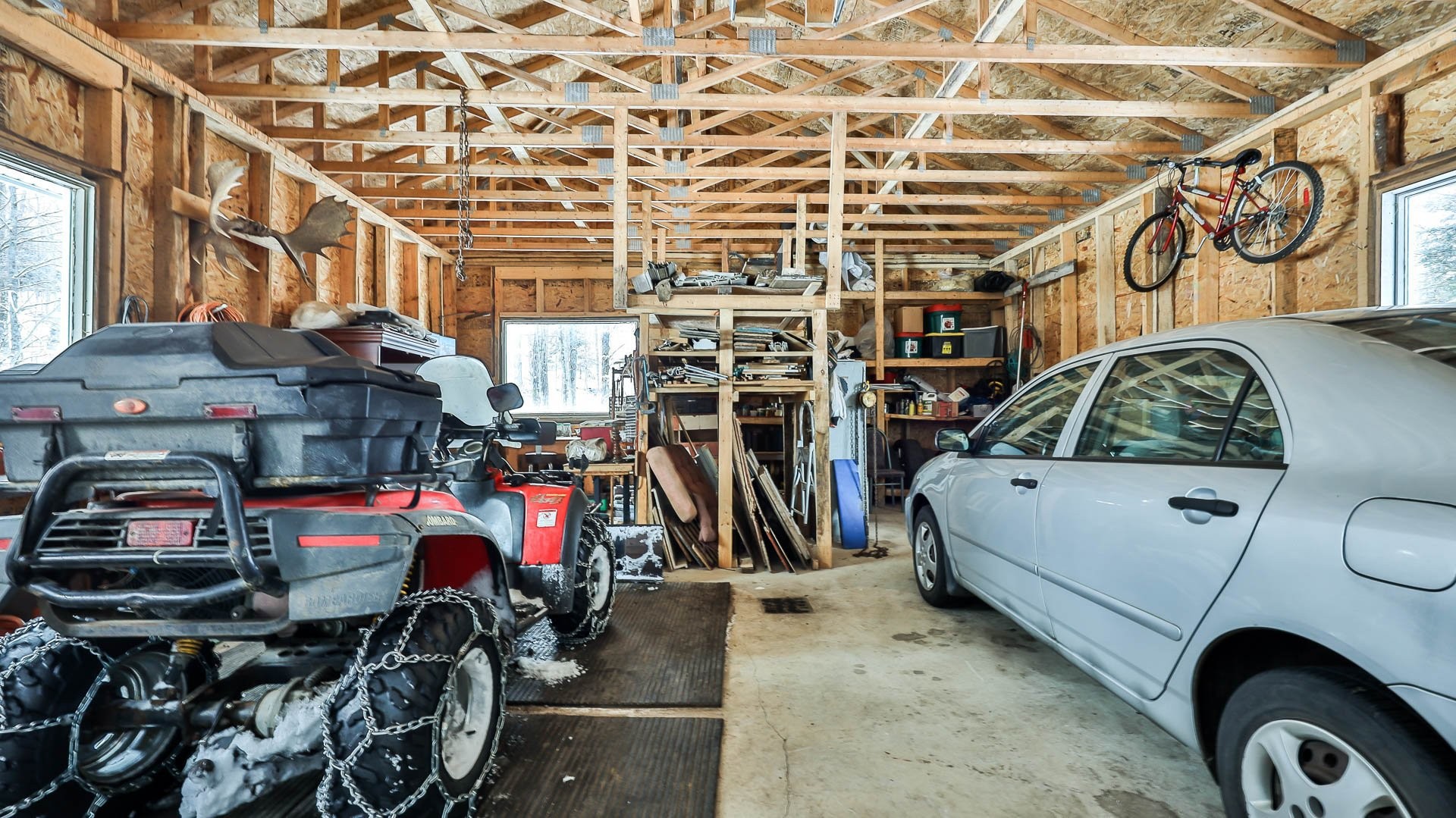 Garage - 846 Côte À Favier, Namur, QC - Indoor Photo Showing Garage