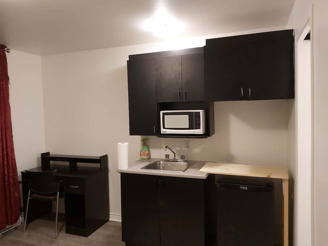 Kitchen - 413-5850 Av. Papineau, Montréal (Rosemont/La Petite-Patrie), QC - Indoor