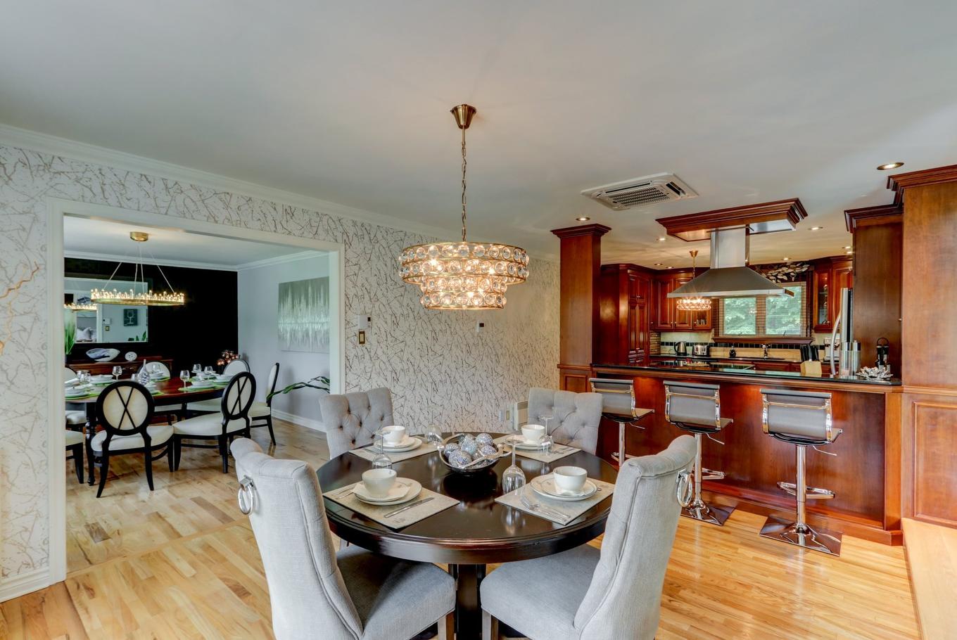 Coin-repas - 645 Rue Watson, Lachute, QC - Indoor Photo Showing Dining Room