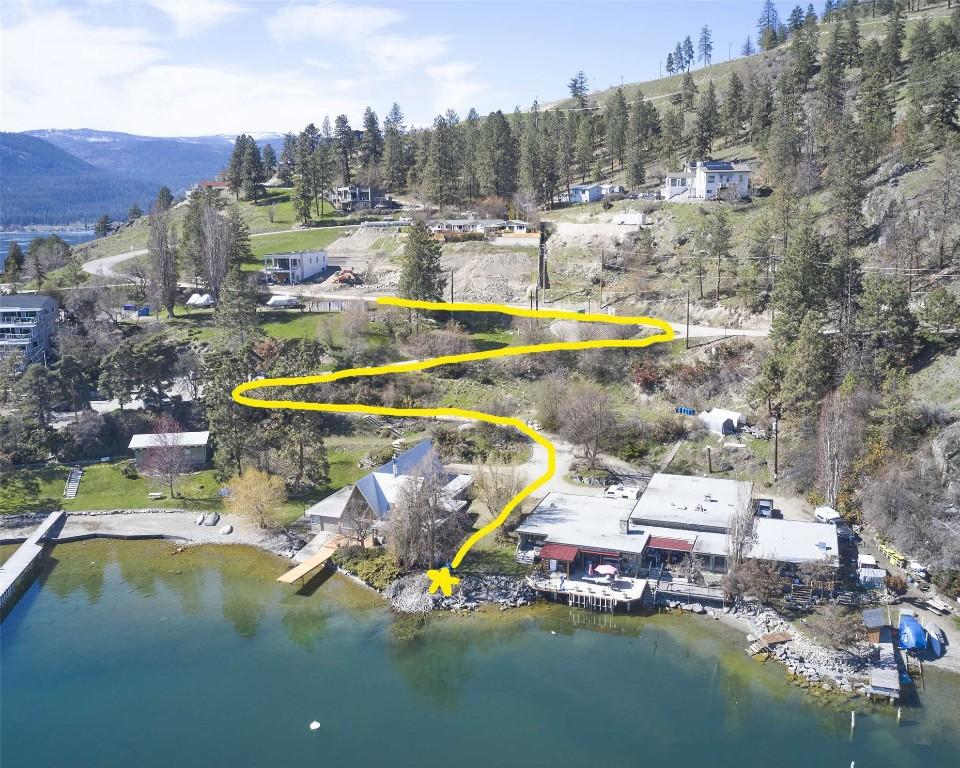 8805 Adventure Bay Road, Vernon, BC - Outdoor With Body Of Water With View