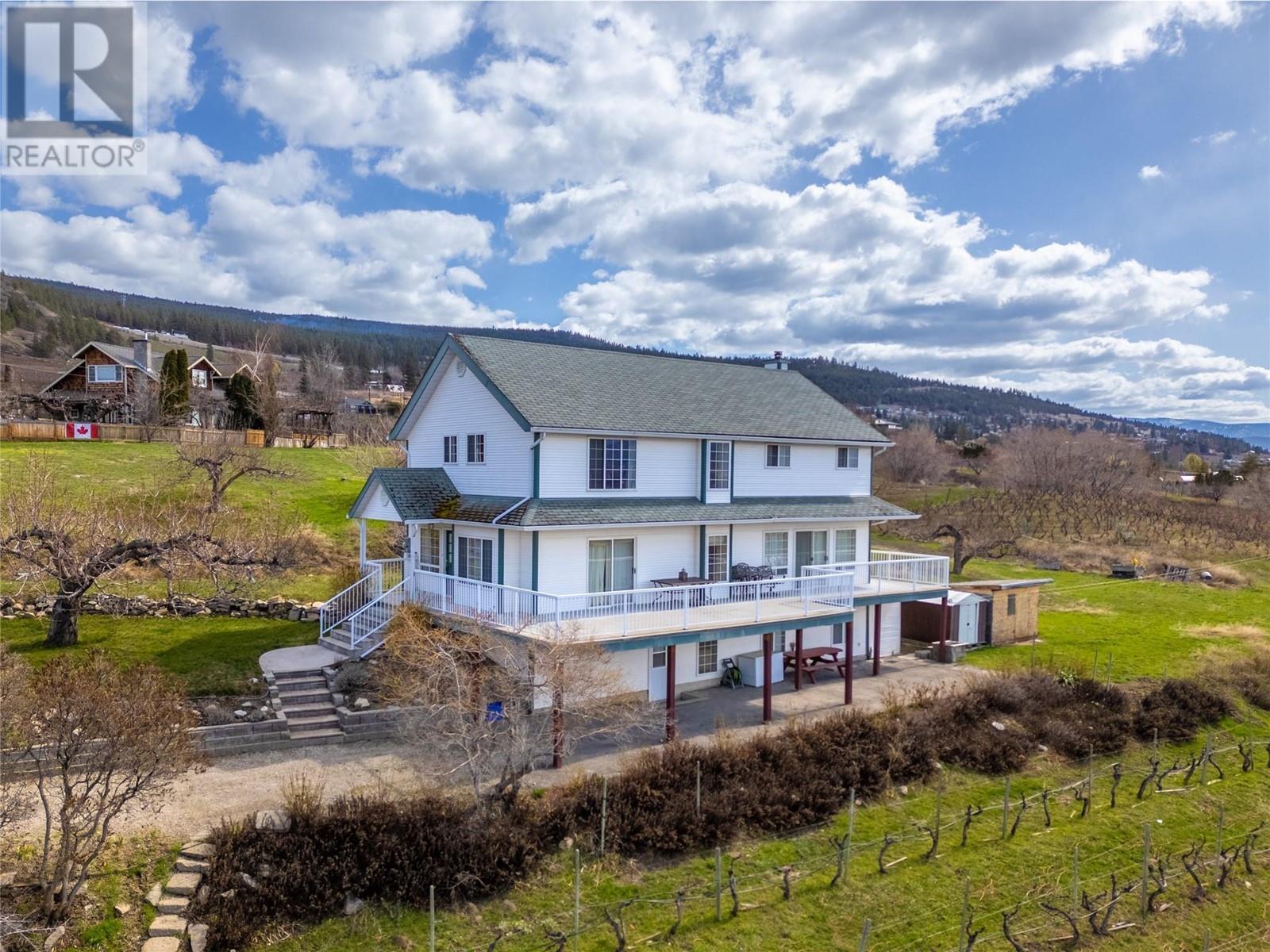 950 Boothe Road, Naramata, BC - Outdoor With Deck Patio Veranda With View