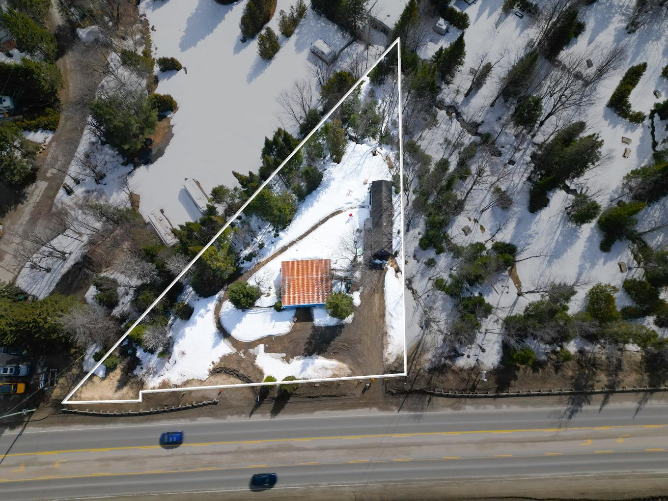 Aerial photo - 903 Route 117, Val-David, QC - Outdoor With View