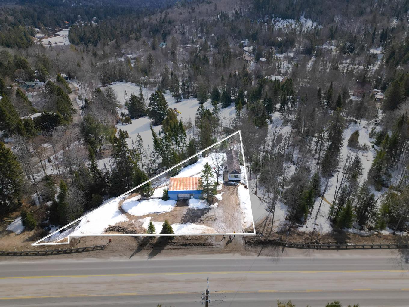 Aerial photo - 903 Route 117, Val-David, QC - Outdoor With View