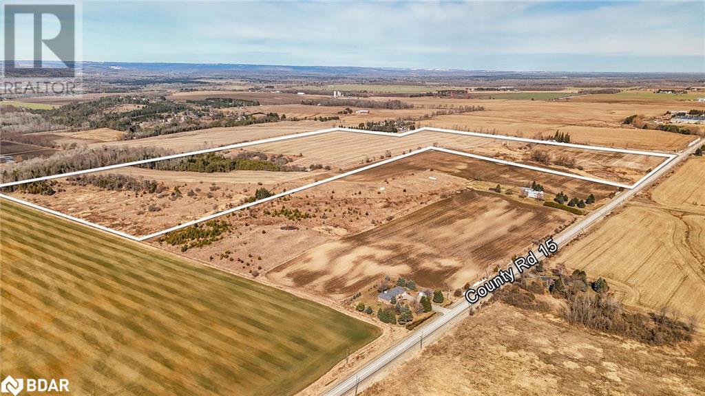 Aerial view featuring a rural view - 7369 5Th Sideroad Side Road, Adjala-Tosorontio, ON