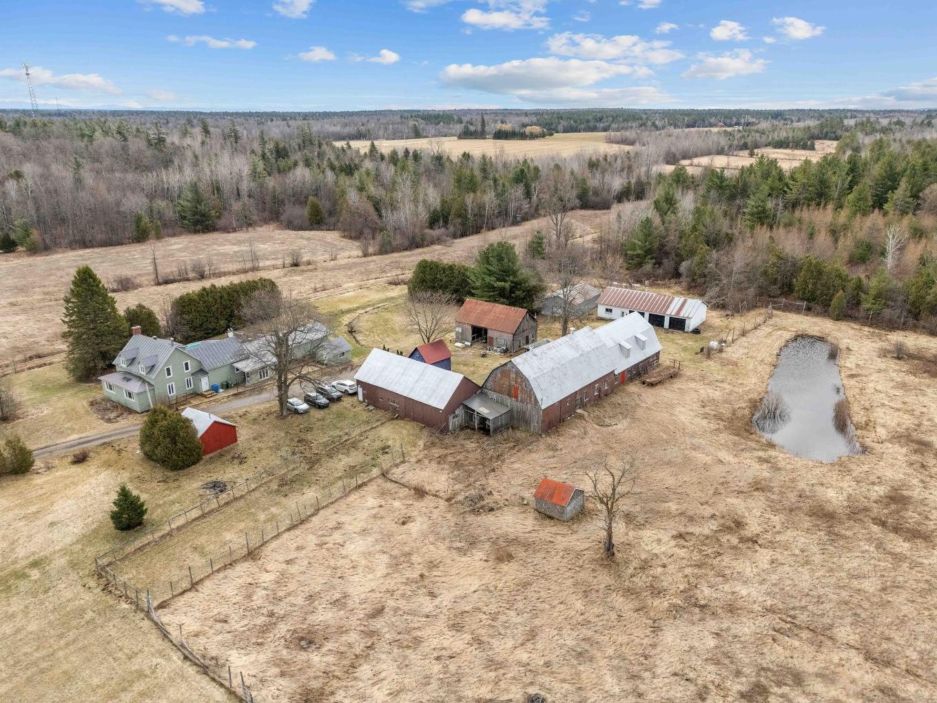 Photo aérienne - 696Z Route 202 E., Hemmingford - Canton, QC