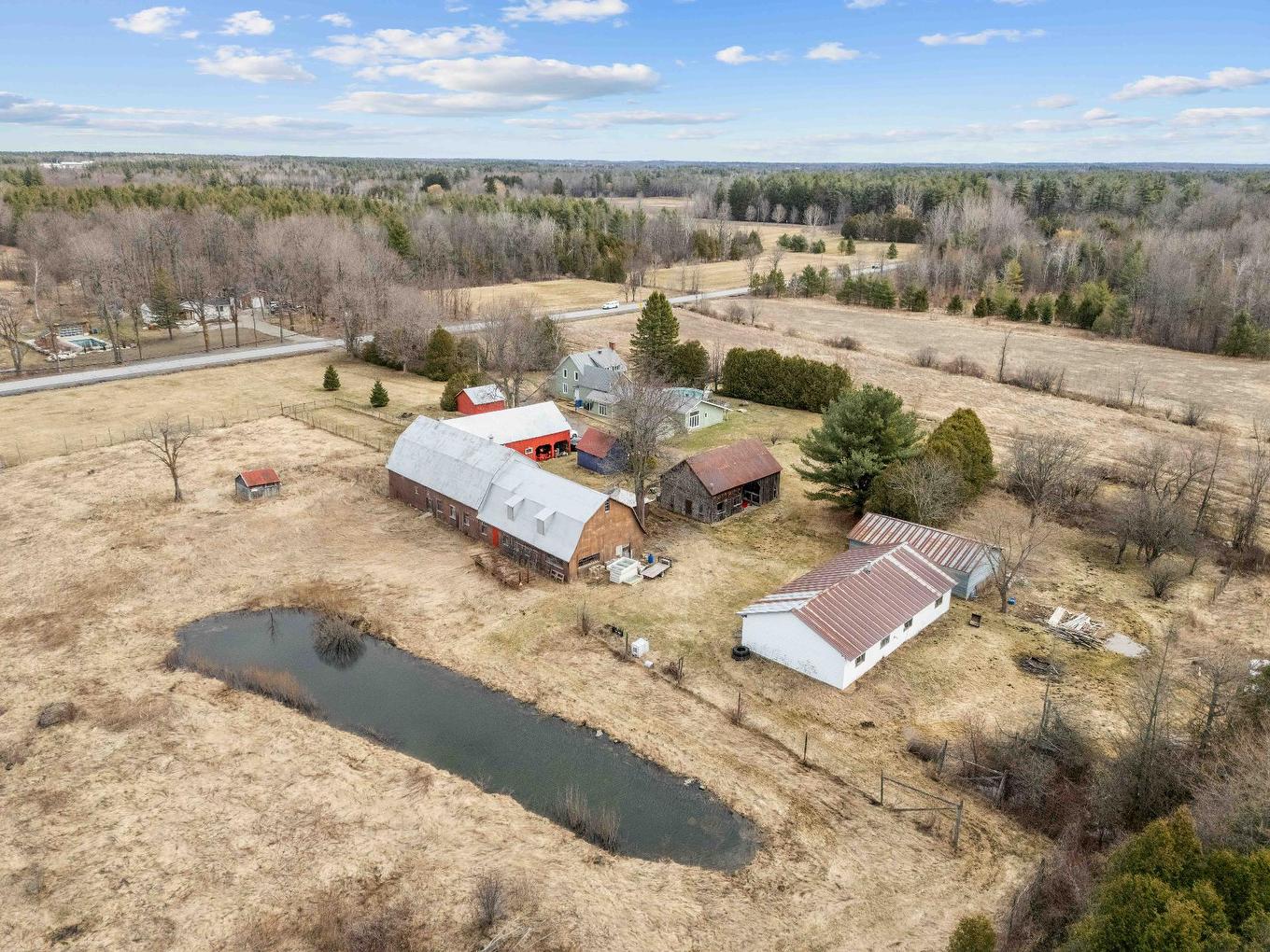 Photo aérienne - 696Z Route 202 E., Hemmingford - Canton, QC