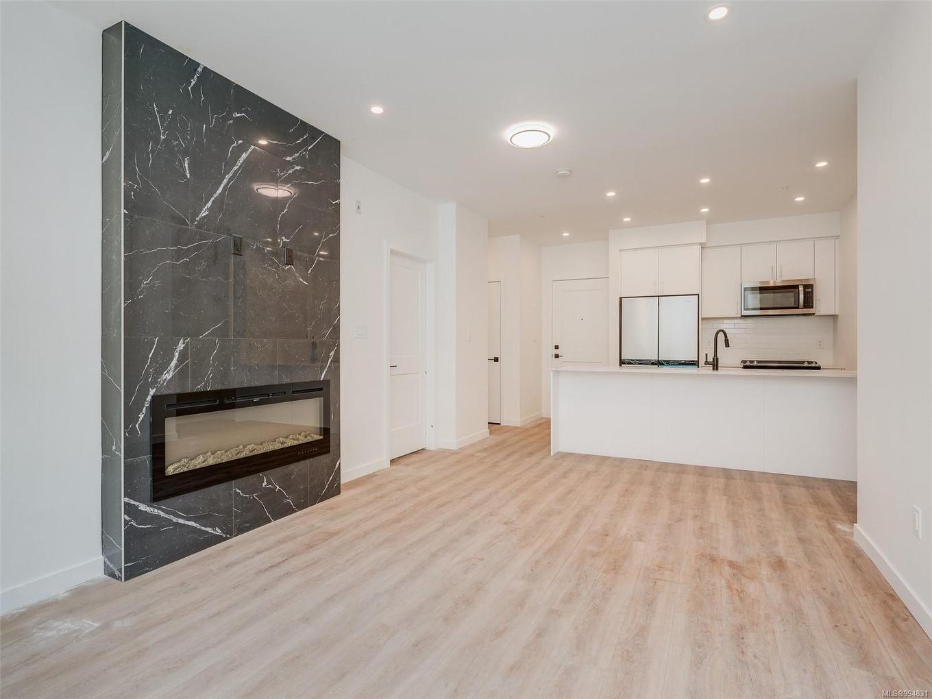 312-654 Granderson Rd, Langford, BC - Indoor With Fireplace