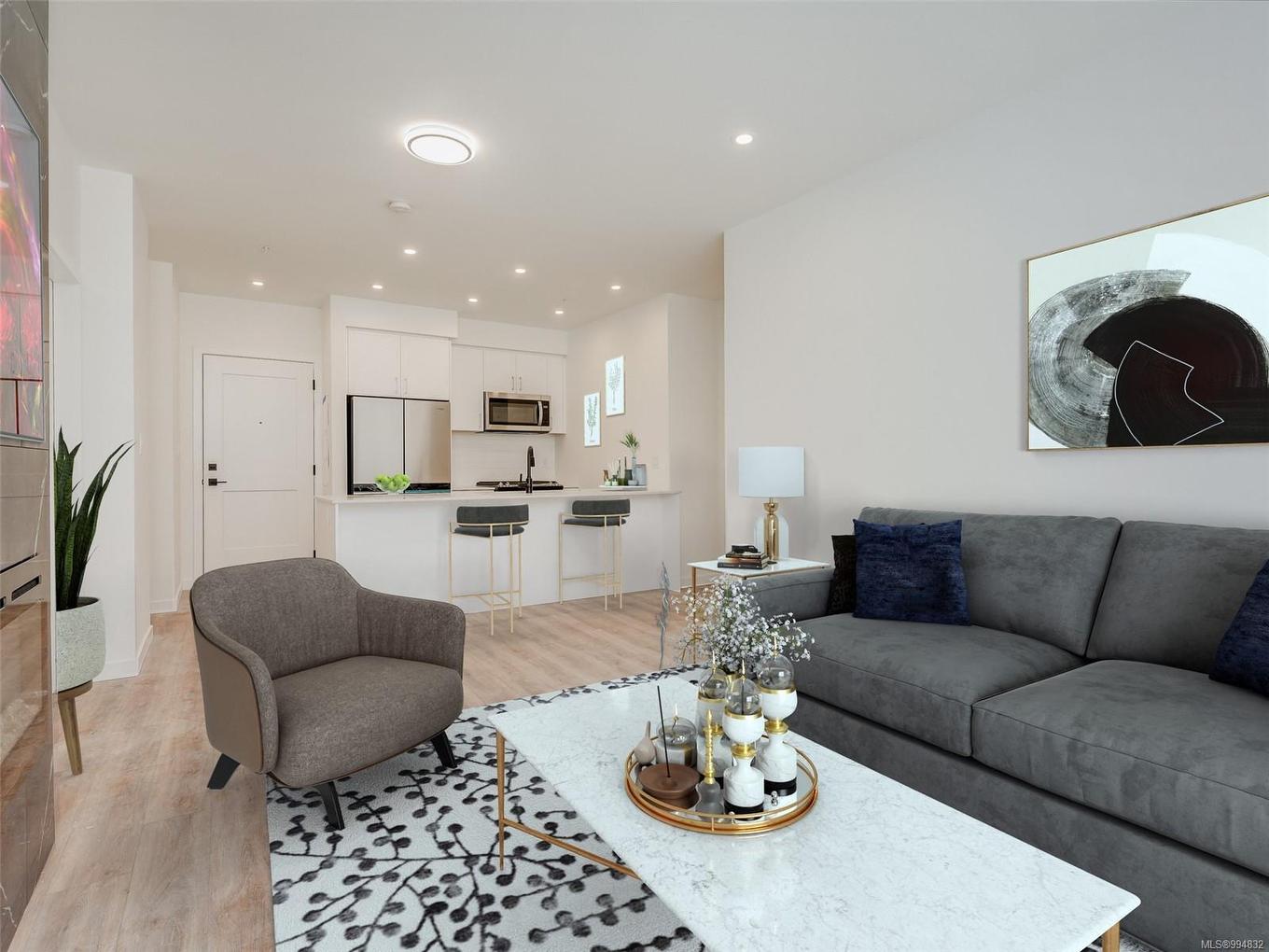 313-654 Granderson Rd, Langford, BC - Indoor Photo Showing Living Room