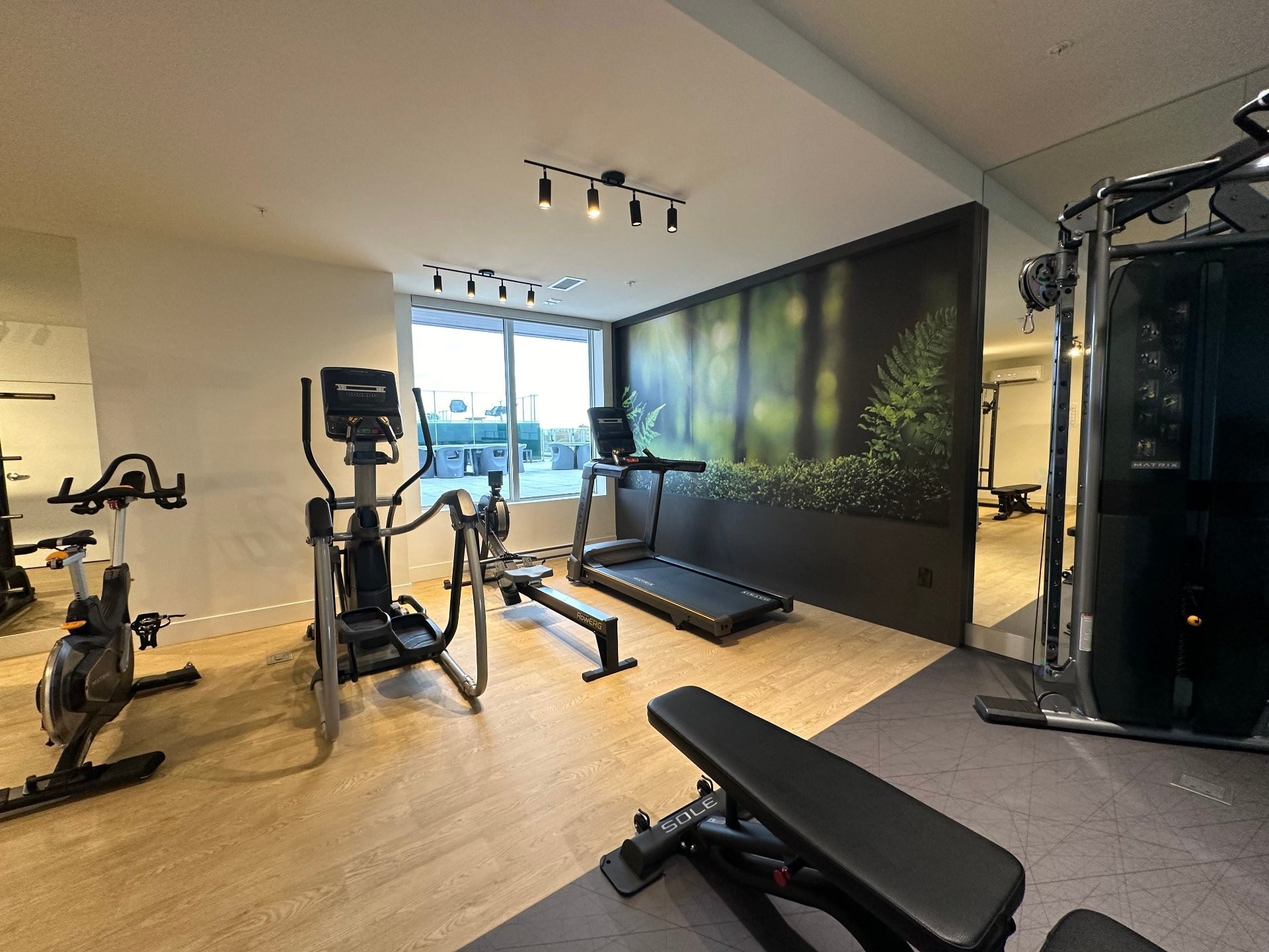 Exercise Room - 409-501 Rue Du Chardonnay, Sherbrooke (Les Nations), QC - Indoor Photo Showing Gym Room