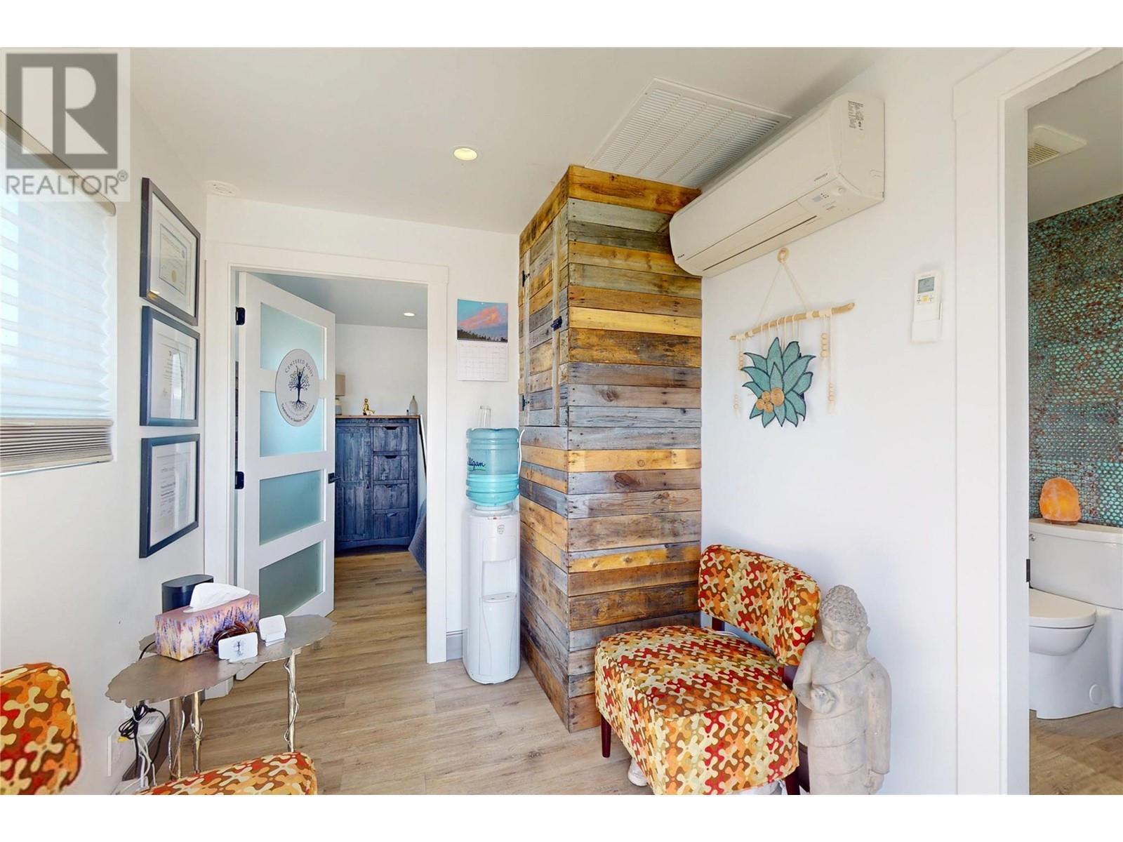 Well air conditioned & heated - currently used as a massage clinic - 4275 Todd Road, Kelowna, BC - Indoor