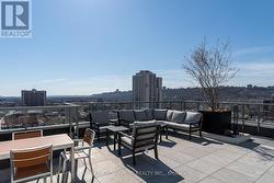 Rooftop patio -