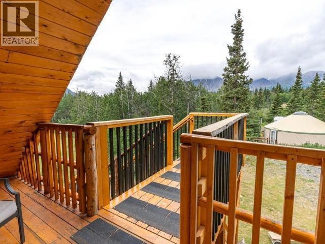 103084 Alaska Highway, Haines Junction, YT - Outdoor With Deck Patio Veranda With Exterior