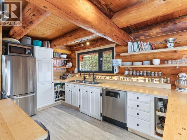 103084 Alaska Highway, Haines Junction, YT - Indoor Photo Showing Kitchen With Double Sink