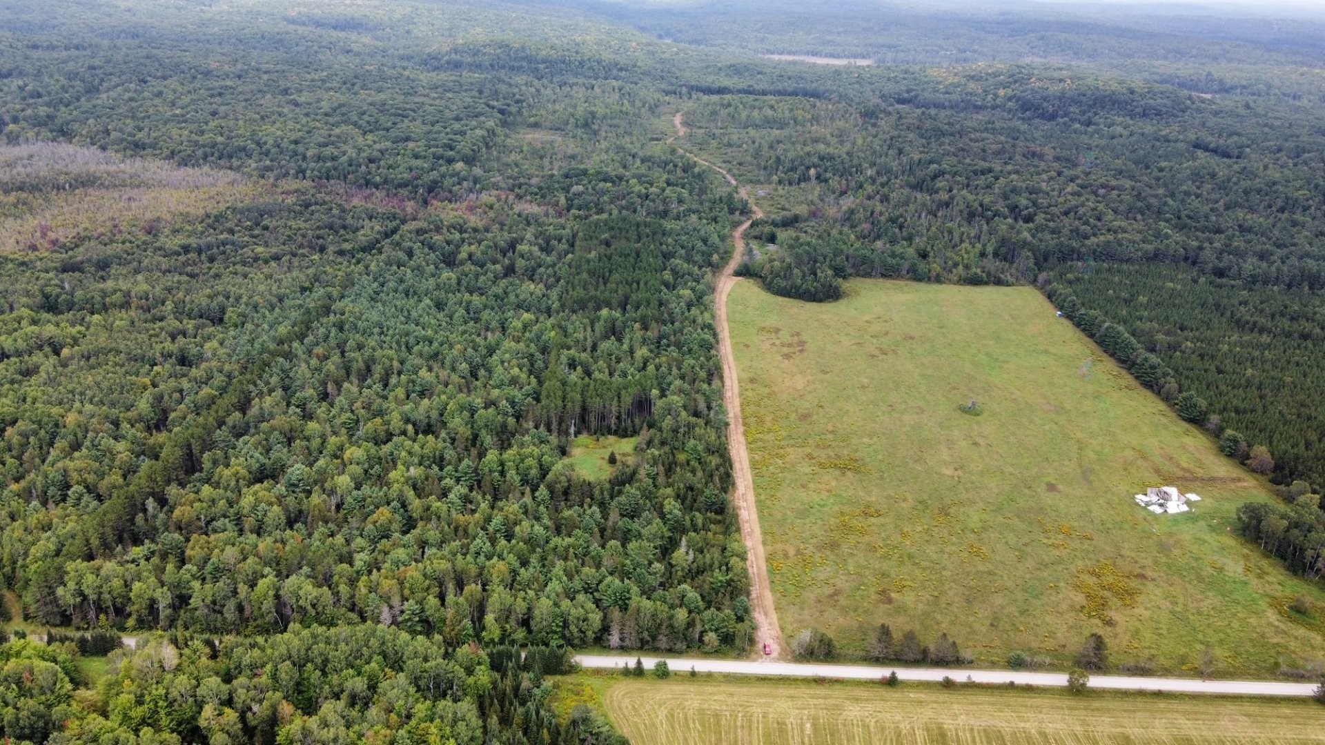 Aerial View - 13E Concession, Clarendon, QC