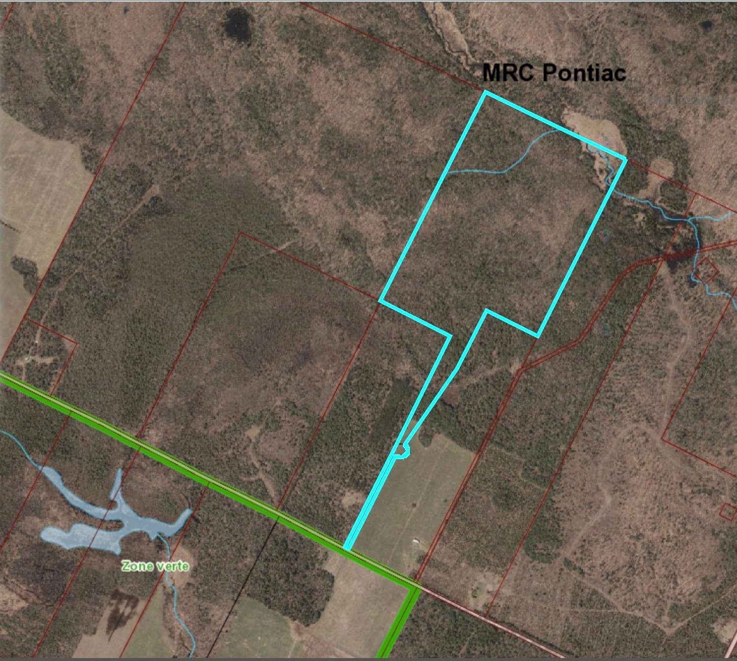 Aerial View - 13E Concession, Clarendon, QC