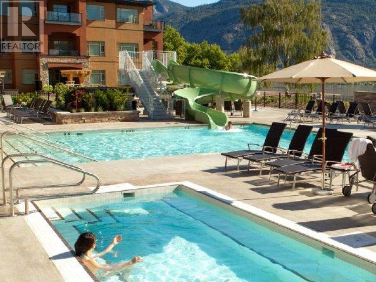 15 Park Place Unit# 212, Osoyoos, BC - Outdoor With In Ground Pool With Backyard