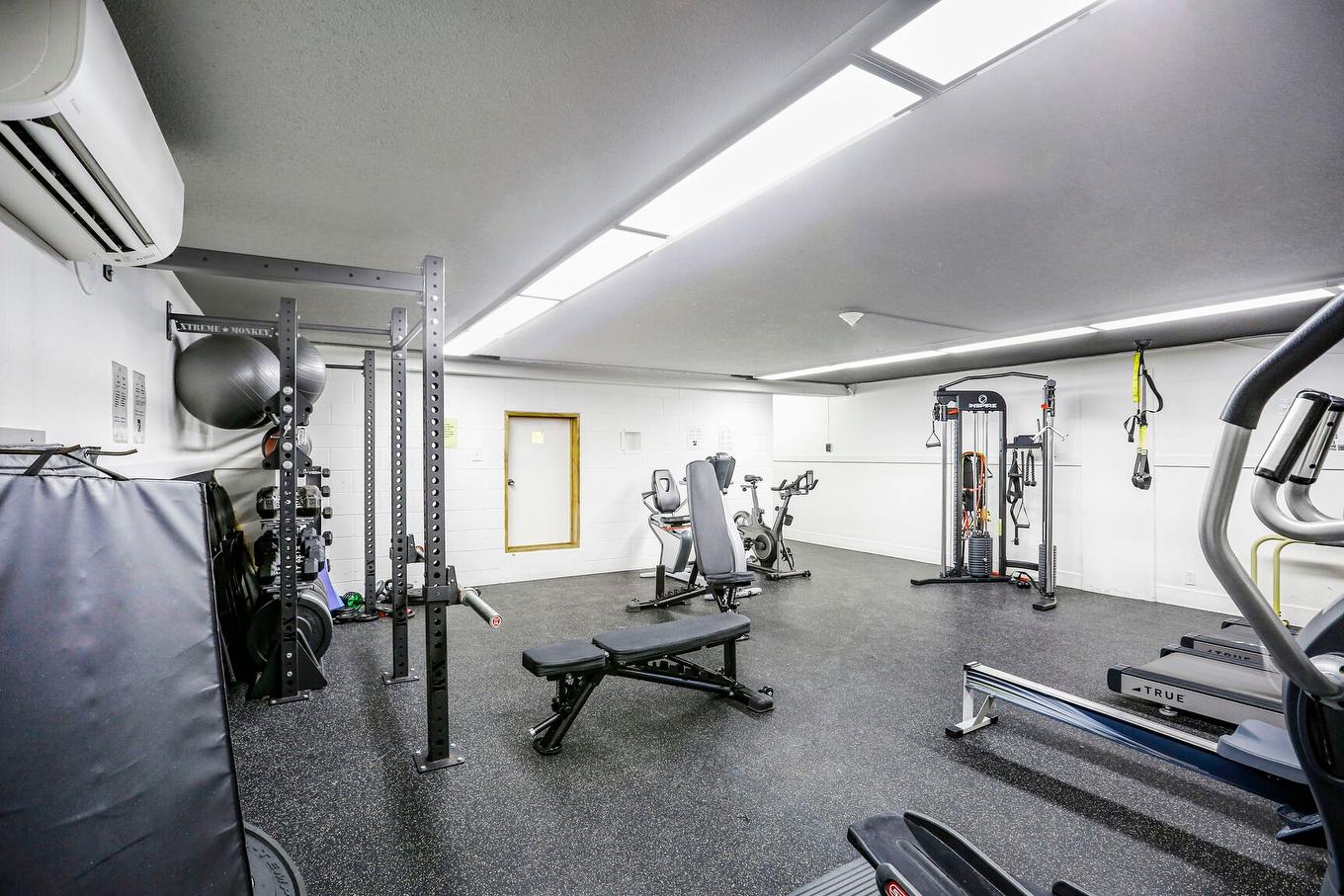 Salle d'exercice - 320-150 Rue Berlioz, Montréal (Verdun/Île-Des-Soeurs), QC - Indoor Photo Showing Gym Room