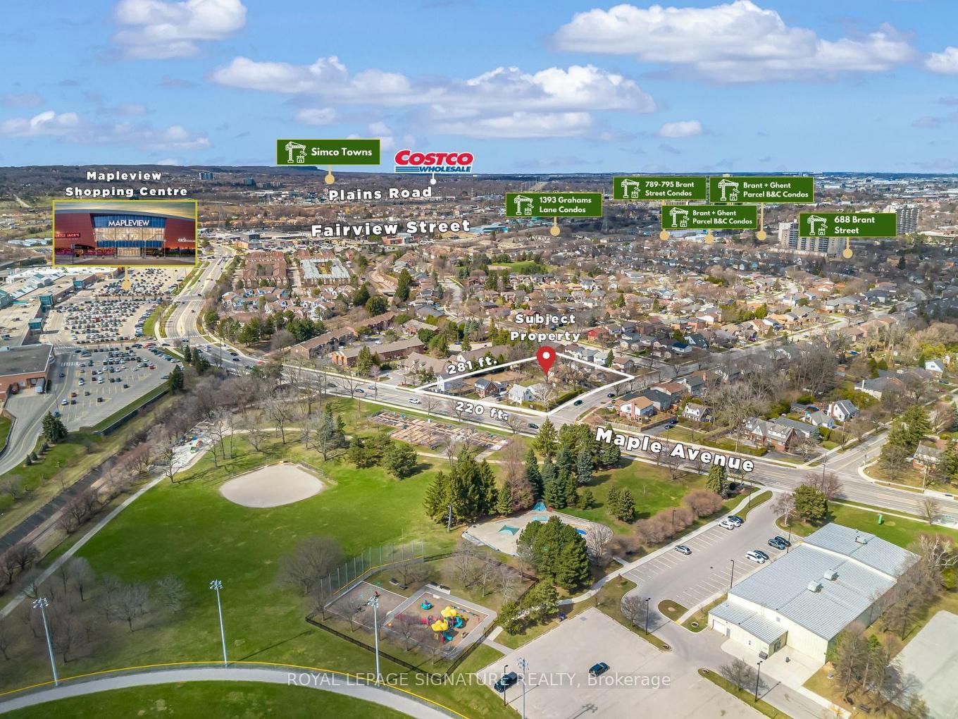 749 Maple Avenue, Burlington, ON - Outdoor With View