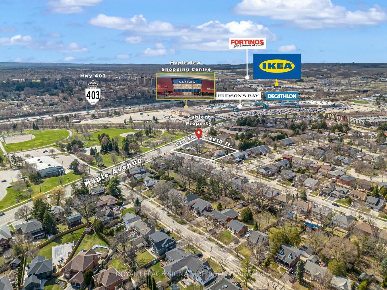 749 Maple Avenue, Burlington, ON - Outdoor With View