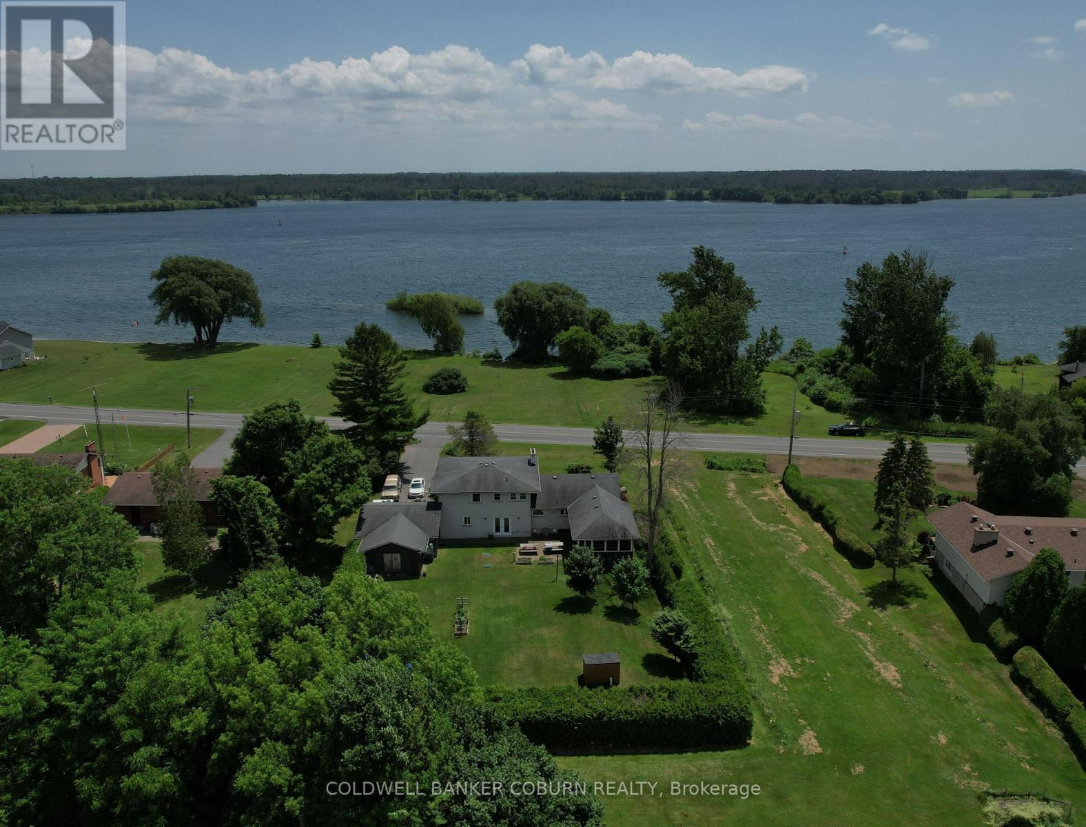 11391 Lakeshore Drive, South Dundas, ON - Outdoor With Body Of Water With View