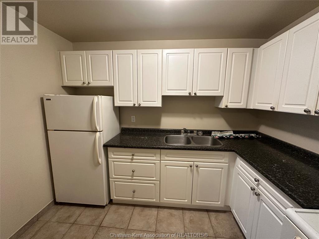 9 Sarah Crescent Unit# 303, Chatham, ON - Indoor Photo Showing Kitchen With Double Sink