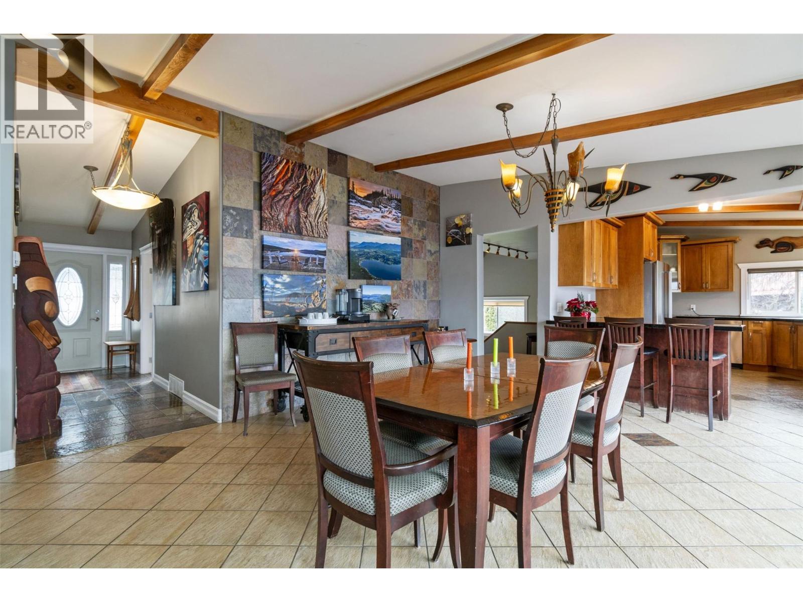 2009 Eagle Bay Road, Blind Bay, BC - Indoor Photo Showing Dining Room