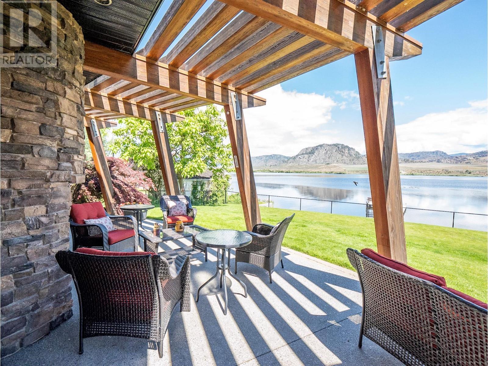 17949 87Th Street, Osoyoos, BC - Outdoor With Body Of Water With Deck Patio Veranda With Exterior