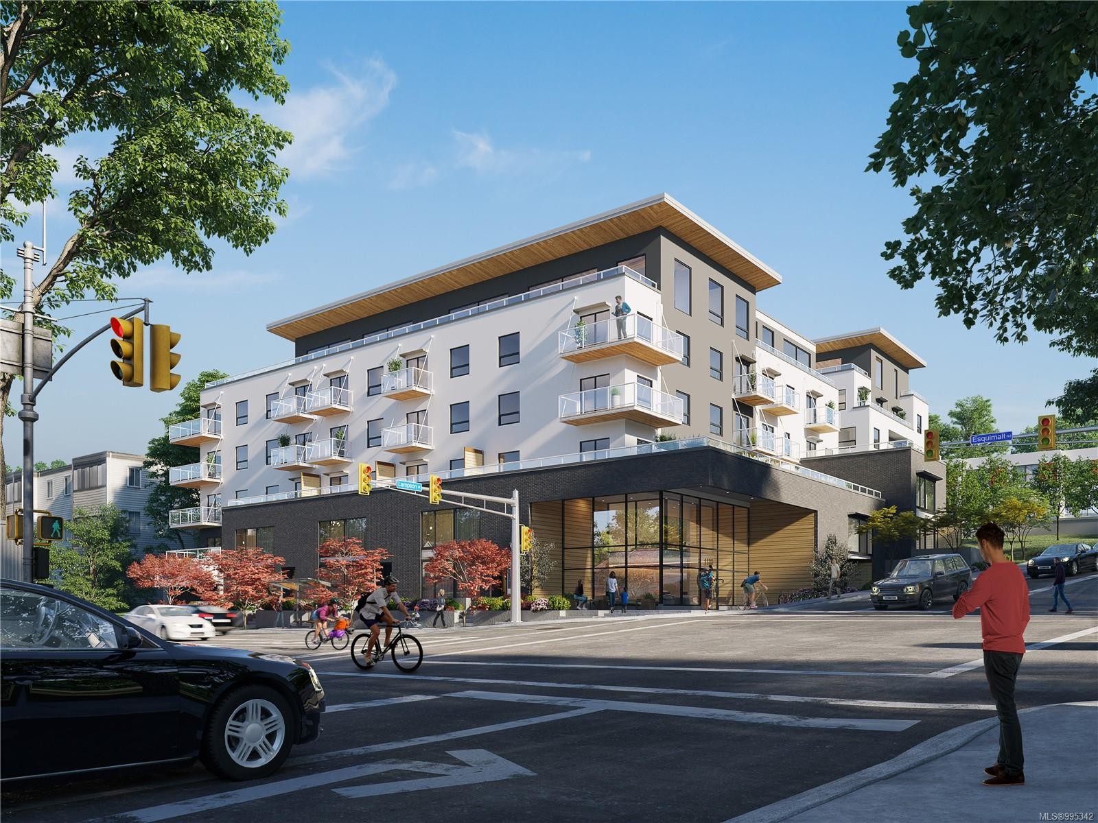 B305-1102 Esquimalt Rd, Esquimalt, BC - Outdoor With Balcony