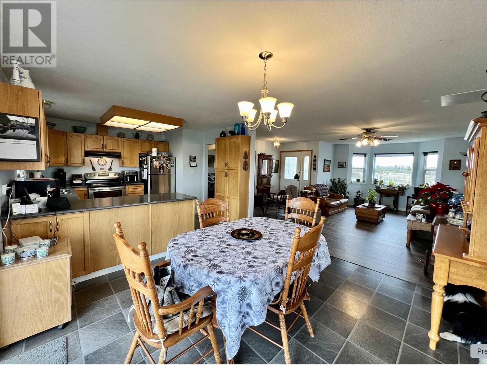 5028 Abel Lake Road, 100 Mile House, BC - Indoor Photo Showing Dining Room
