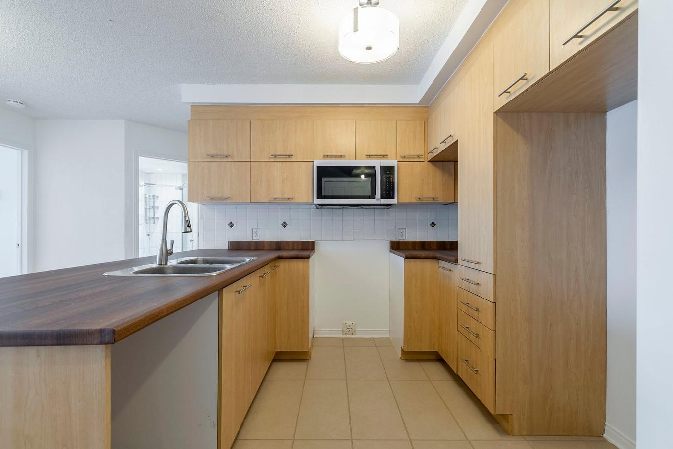 Kitchen - 807-15 Boul. La Fayette, Longueuil (Le Vieux-Longueuil), QC - Indoor Photo Showing Kitchen With Double Sink