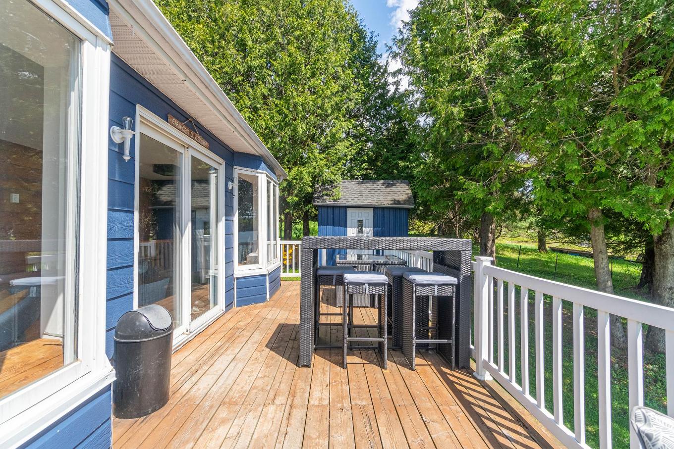 Exterior - 103 - 111 Ch. Du Lac-Aux-Bois-Francs O., Rivière-Rouge, QC - Outdoor With Deck Patio Veranda With Exterior