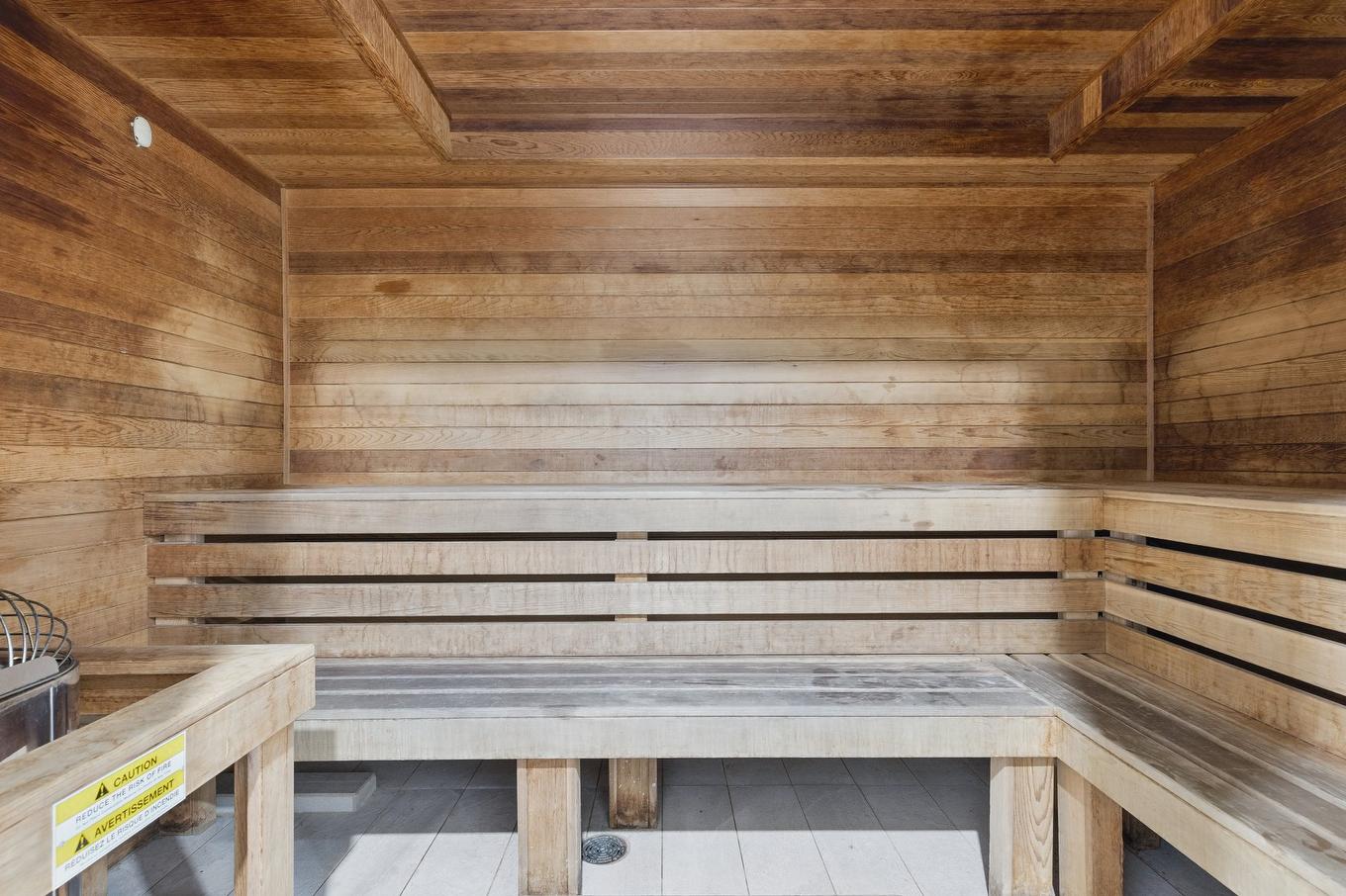 Sauna - 1407-1188 Av. Union, Montréal (Ville-Marie), QC - Indoor Photo Showing Other Room