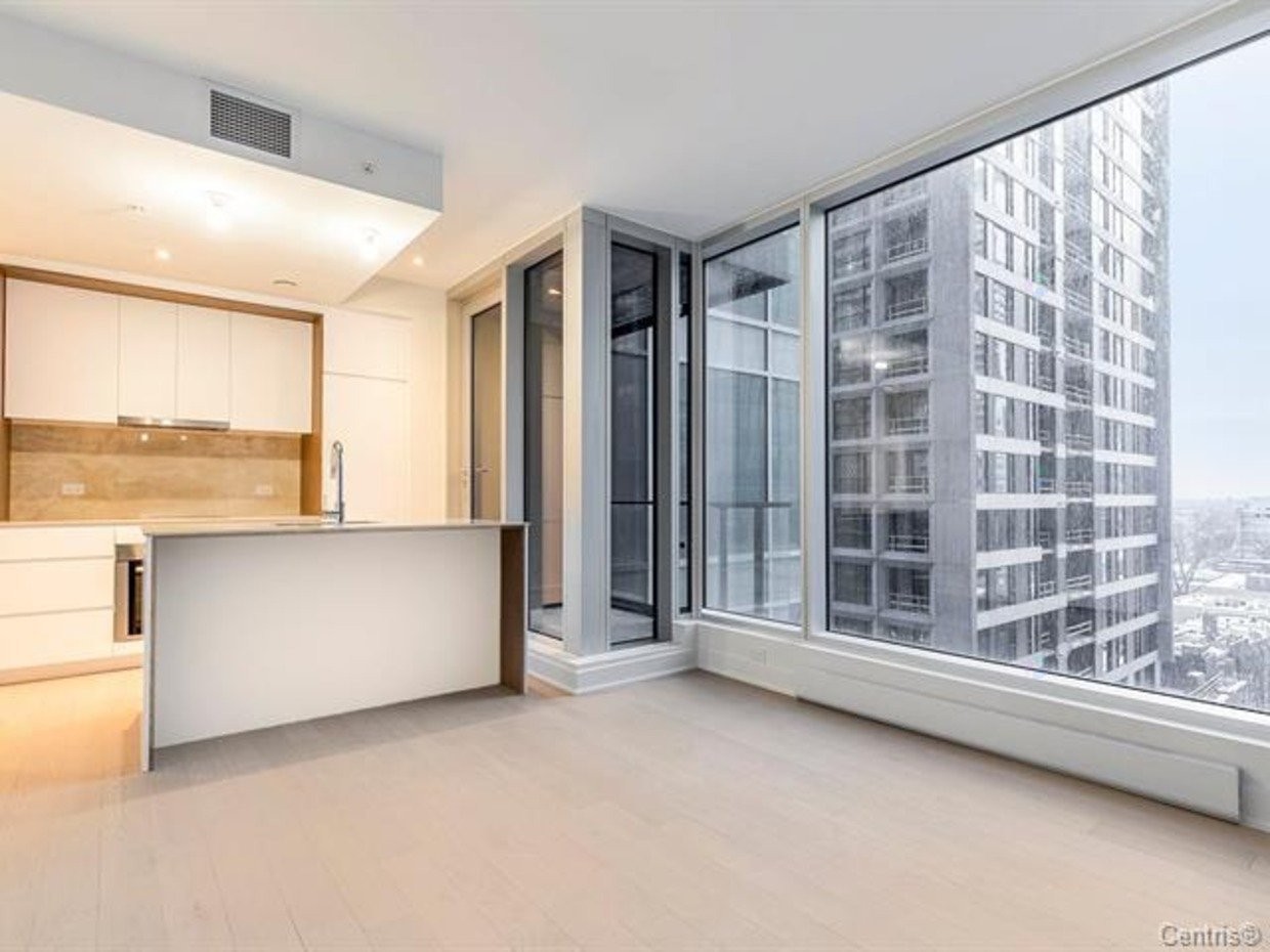 Living Room - 1210-1020 Rue De La Montagne, Montréal (Ville-Marie), QC - Indoor Photo Showing Kitchen