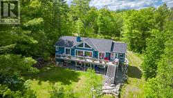 Aerial view of 1045 Wabalac Road -