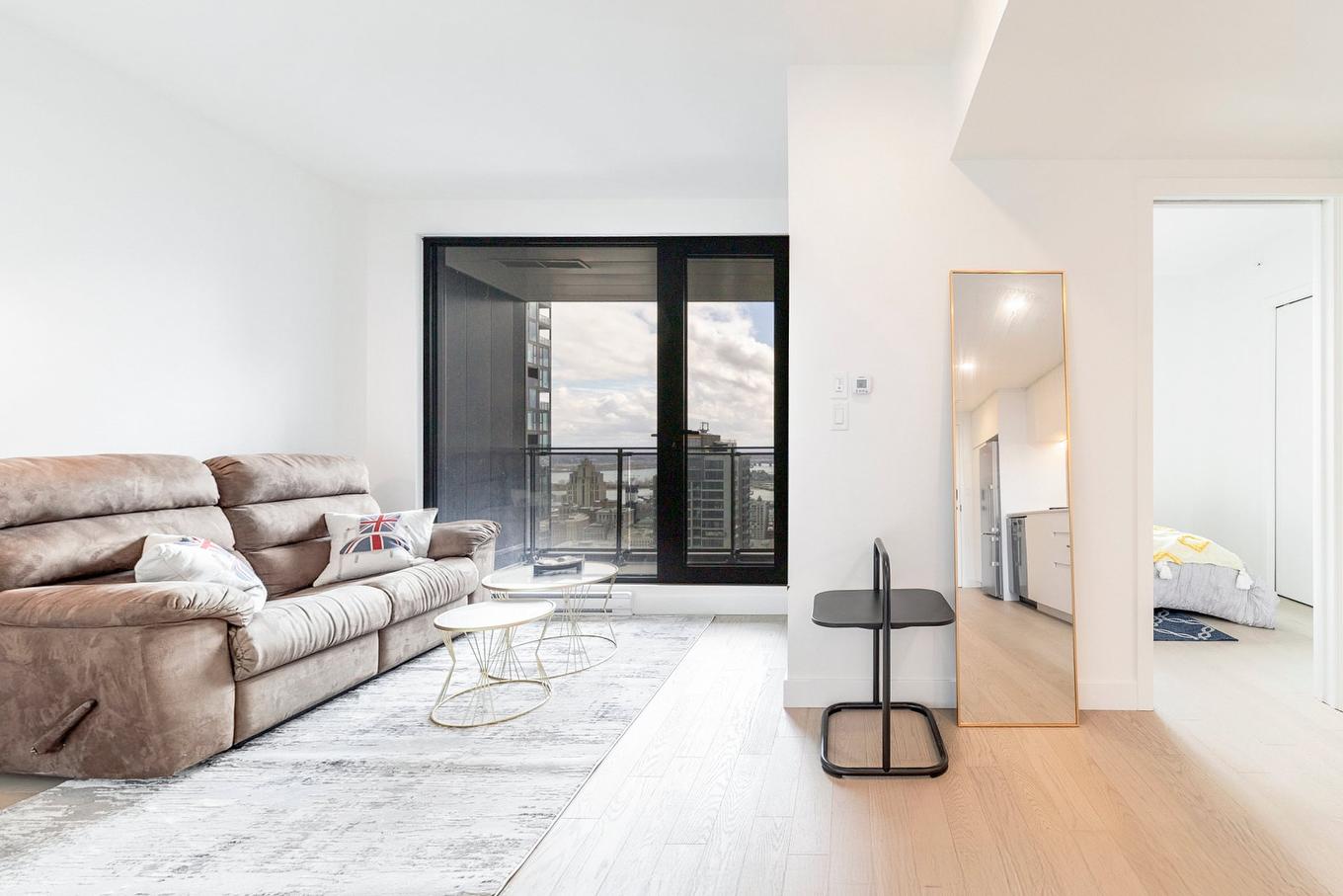 Salon - 3509-1245 Rue De Bleury, Montréal (Ville-Marie), QC - Indoor Photo Showing Living Room